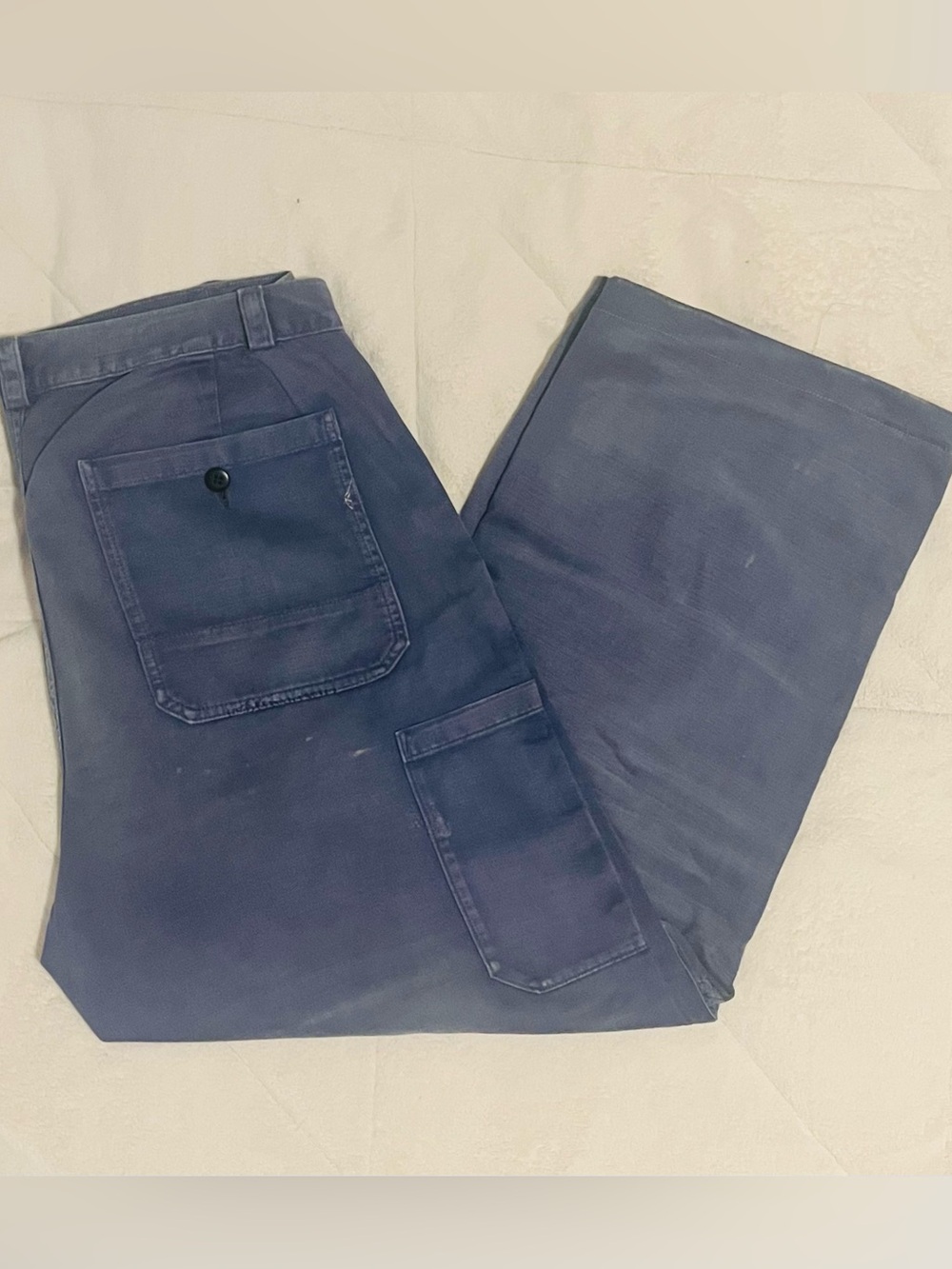 Polo Ralph Lauren French Blue Burroughs Distressed Pants 36 X 30